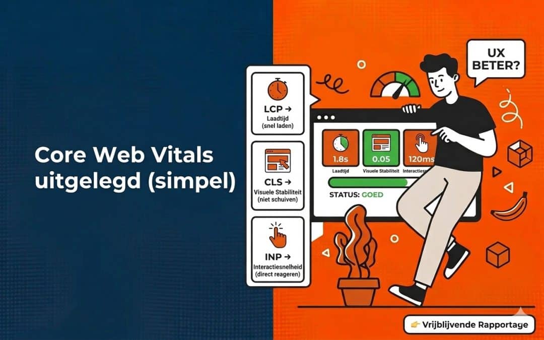 Core Web Vitals uitgelegd (2026) – Simpel & praktisch
